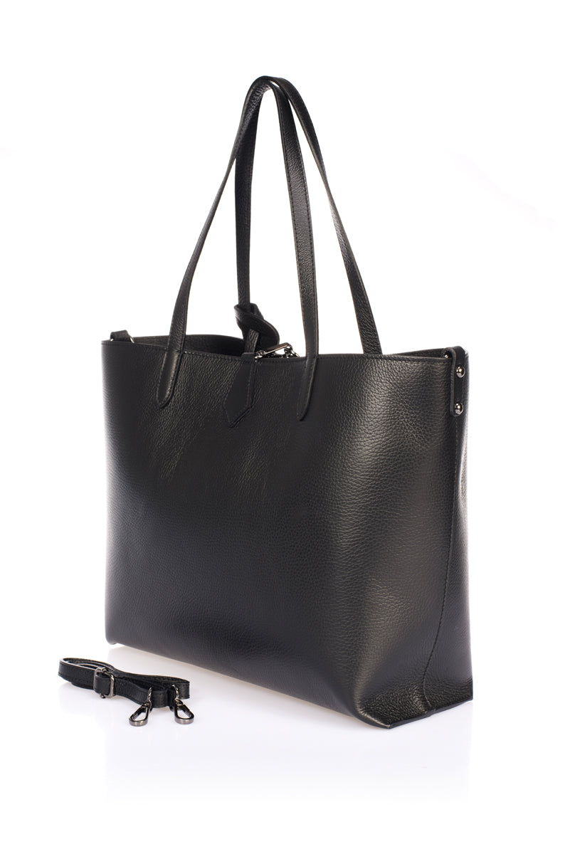 Giulia massari leather shoulder bag sale